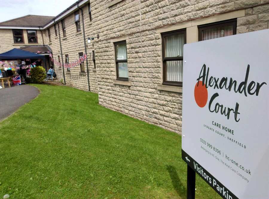 Alexander Court Care Home in Sheffield